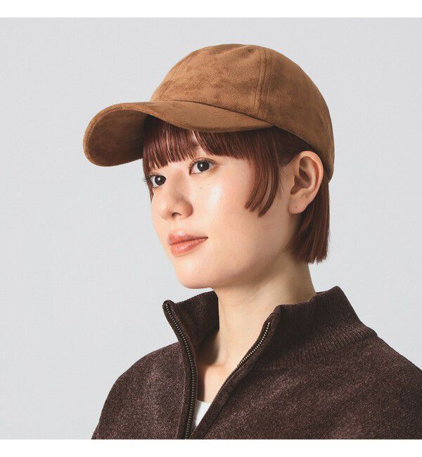 Ray BEAMS 「スエード調 キャップ」|その他|CAMEL