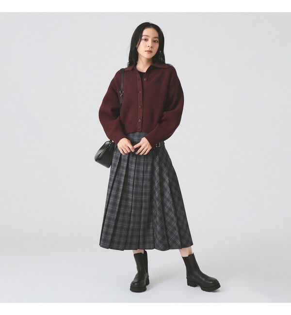 Ray BEAMS 「【別注】FRED PERRY / Tipped Collar Cardigan」|ニット・セーター|