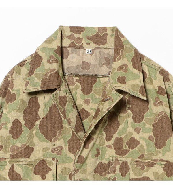 BEAMSBOY「【別注】BUZZ RICKSON'S / ヘリンボーン カモ ジャケット」|ブルゾン・スタジャン|