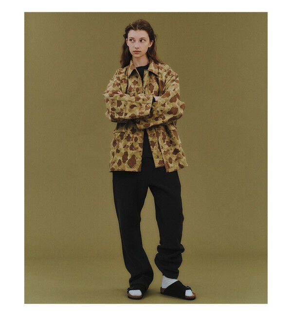 BEAMSBOY「【別注】BUZZ RICKSON'S / ヘリンボーン カモ ジャケット」|ブルゾン・スタジャン|