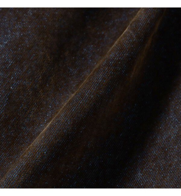 Ray BEAMS 「フロッキー デニム ワイド パンツ」|デニム|