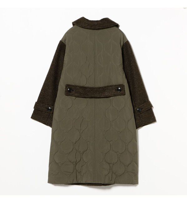 Ray BEAMS 「RBS / キルティング キリカエ コート」|ダッフルコート|
