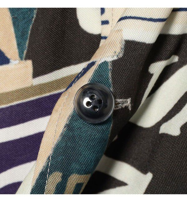 BEAMSBOY「ペナント プリント シャツ」|シャツ・ブラウス|