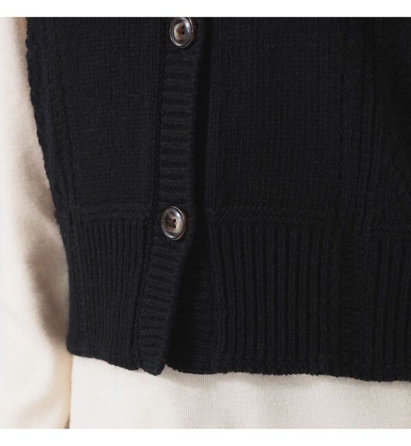 BEAMSBOY「レース ニット ベスト」|ベスト・ジレ|