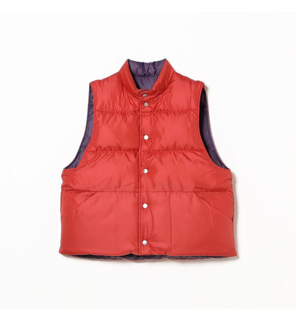BEAMSBOY「リバーシブル ダウン ベスト」|ベスト・ジレ|