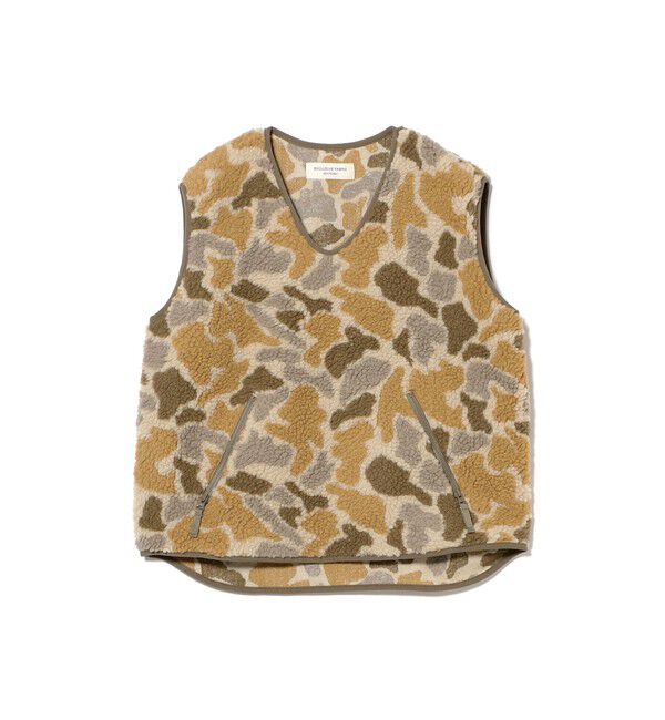 BEAMSBOY「ジャガード ボア プルオーバー」|ベスト・ジレ|