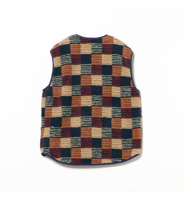 BEAMSBOY「ジャガード ボア プルオーバー」|ベスト・ジレ|