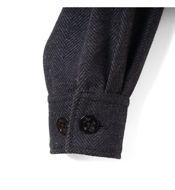 BEAMSBOY「ショート ヘリンボーン CPO ジャケット」|ブルゾン・スタジャン|