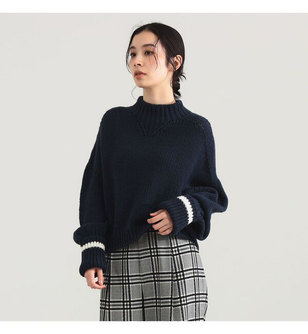 Demi-Luxe BEAMS 「AK+1 / 3ゲージ ホールガーメント コクーン ニット」|ニット・セーター|