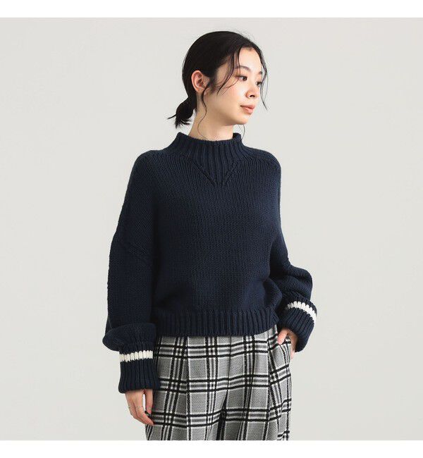 Demi-Luxe BEAMS 「AK+1 / 3ゲージ ホールガーメント コクーン ニット」|ニット・セーター|