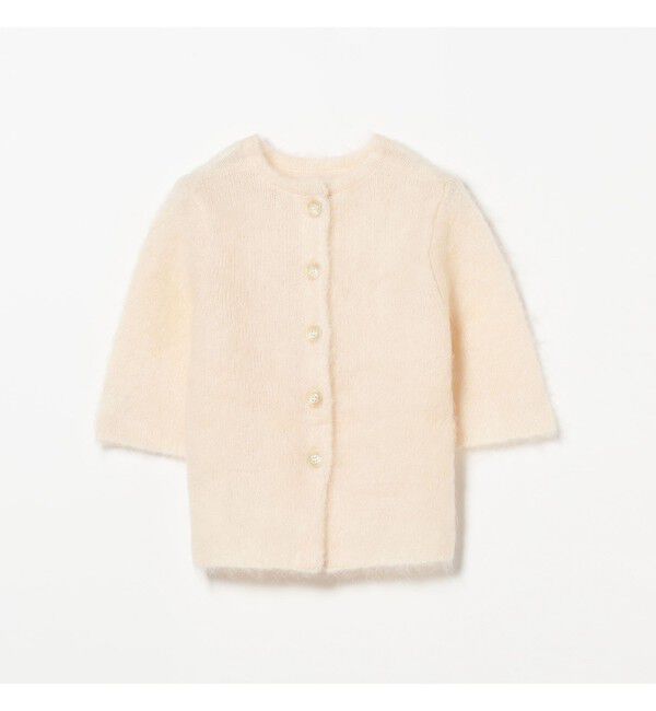 Demi-Luxe BEAMS 「モヘヤ ハーフスリーブ 2WAY プルオーバー」|ニット・セーター|