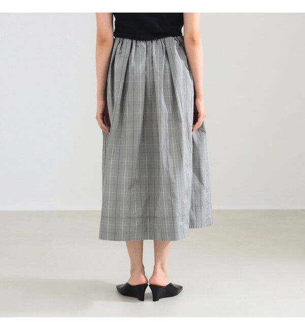 Demi-Luxe BEAMS 「ランダム タック フレアスカート」|スカート|