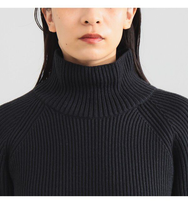 Demi-Luxe BEAMS 「サイドジップ リブ プルオーバー ニット .M」|ニット・セーター|