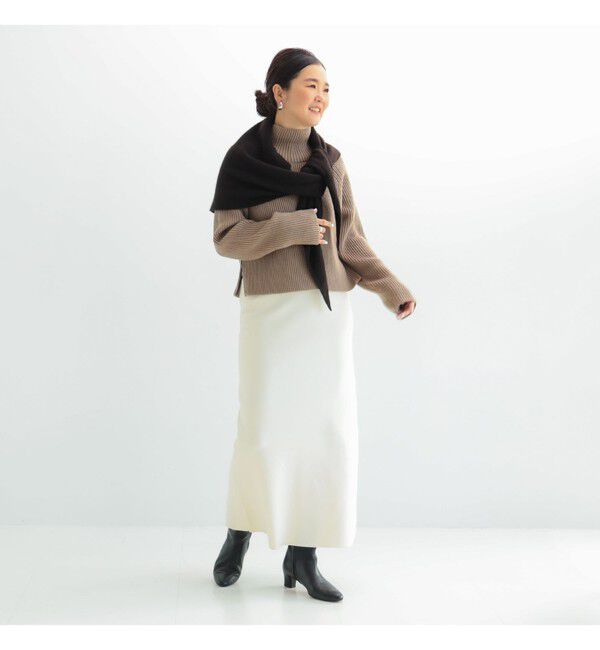 Demi-Luxe BEAMS 「サイドジップ リブ プルオーバー ニット .M」|ニット・セーター|