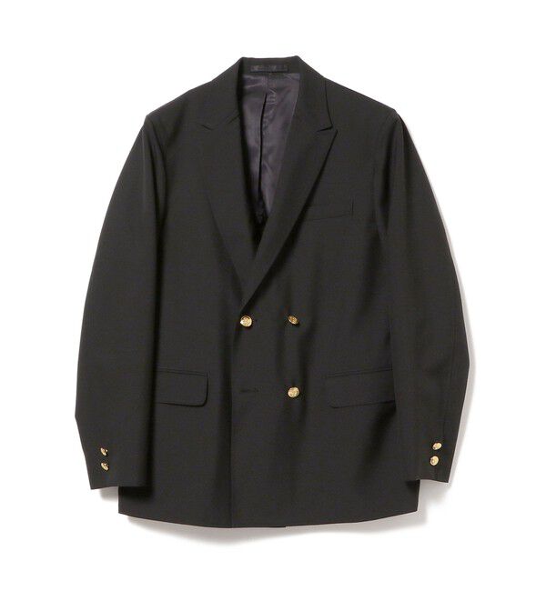 BEAMS PLUS「4B Double Breasted Blazer Wool」|テーラードジャケット|