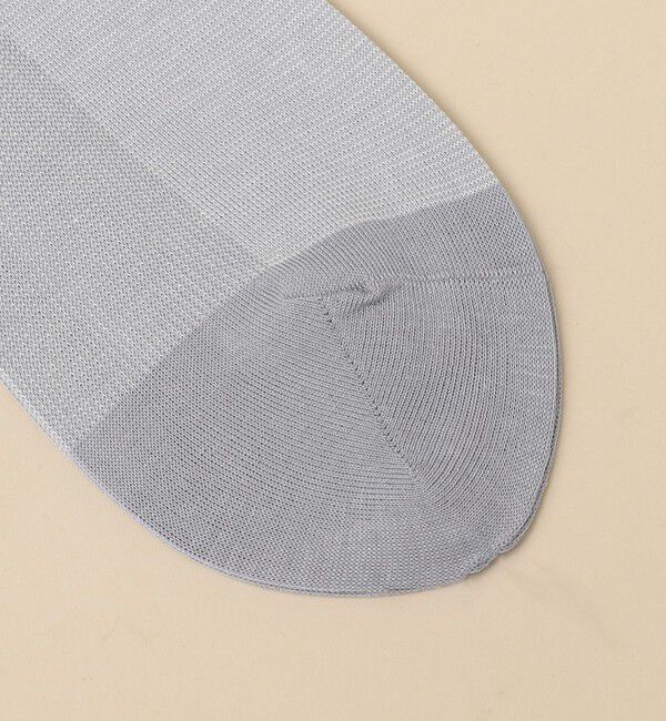 SHIPS「SHIPS: マイクロ ボーダー カラー ソックス」|ソックス|