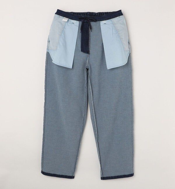 SHIPS any「SHIPS any: ベターコットン 1タック ストレッチ イージー バギー デニム パンツ◇」|デニム|