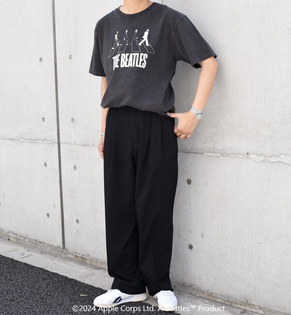 SHIPS any「SHIPS any: 〈洗濯機可能〉2タック ワイド エフェクト パンツ (スラックス)◇」|チノ|