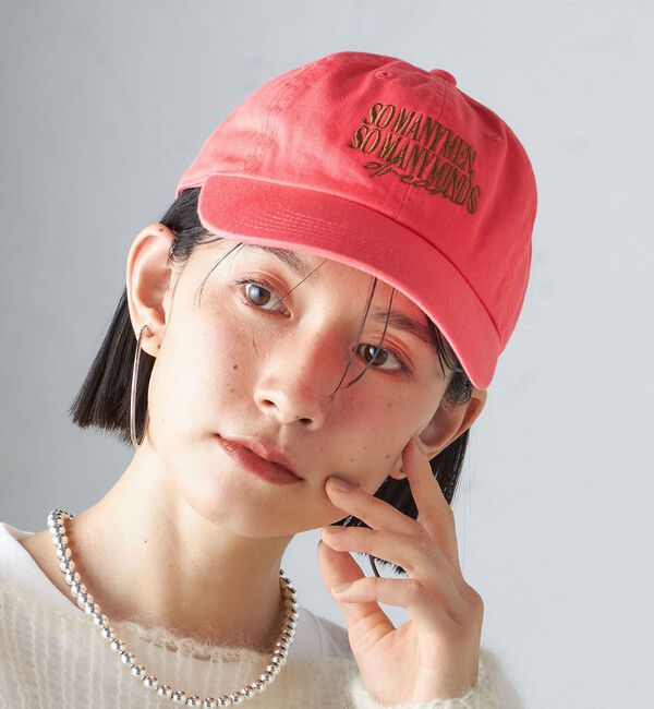 SHIPS for women「刺繍 ロゴ キャップ 24FW」|キャップ・キャスケット|