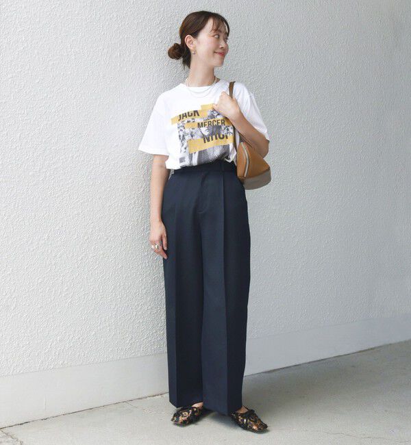 SHIPS for women「ウエスト ベルト デザイン セミワイド パンツ」|その他|