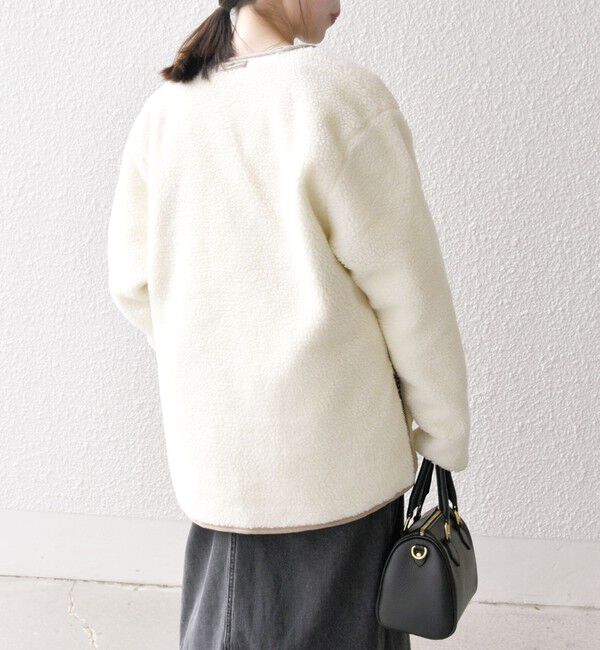 SHIPS any「【SHIPS any別注】TAION:〈手洗い可能〉ダウン ボア リバーシブル ジャケット」|ダウン|