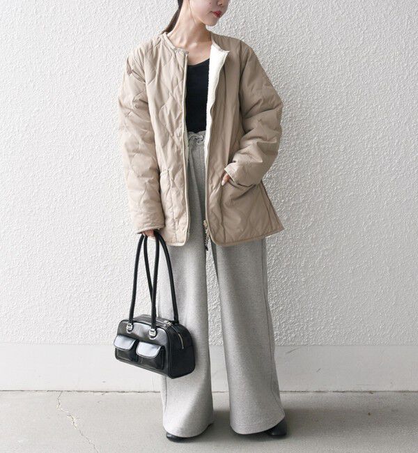 SHIPS any「【SHIPS any別注】TAION:〈手洗い可能〉ダウン ボア リバーシブル ジャケット」|ダウン|