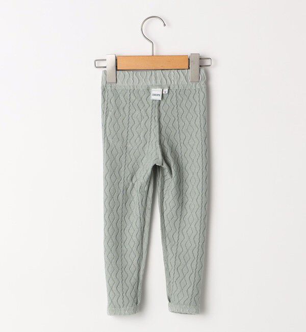 SHIPS KIDS「SHIPS KIDS:80～90cm / ケーブル パターン レギンス」|レギンス・スパッツ|
