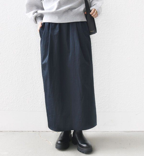 SHIPS for women「タフタ コクーン スカート」|スカート|