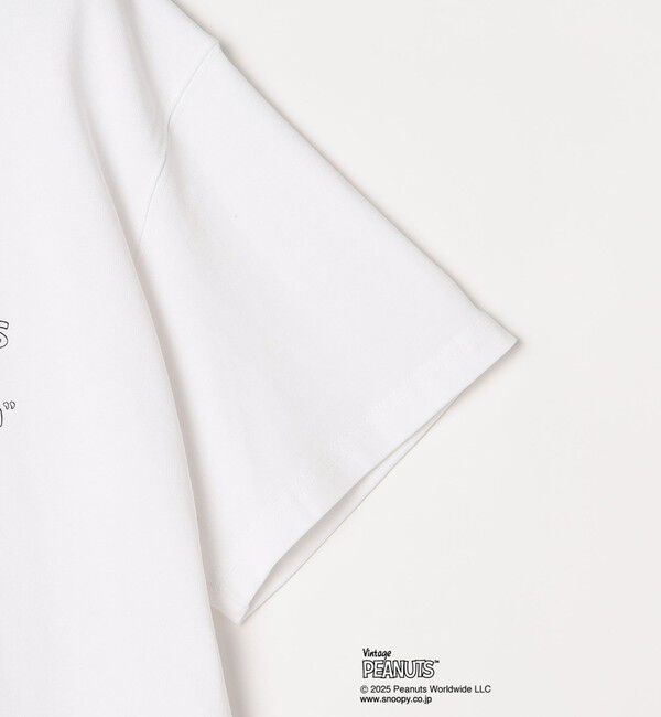 SHIPS any「SHIPS any: SNOOPY コラボ NOT THERE グラフィック バック プリント Tシャツ◇」|Tシャツ・カットソー|