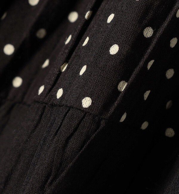 SHIPS for women「《一部追加予約》【WEB限定】〈手洗い可能〉Fanaka:クリンクル 袖 フレア ロング ワンピース」|ワンピース|