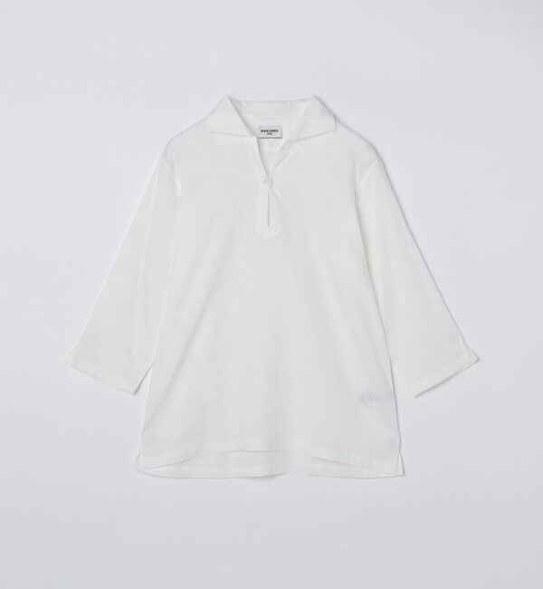 SHIPS「SHIPS: フレックスリネン 7スリーブ カプリ シャツ」|シャツ・ブラウス|