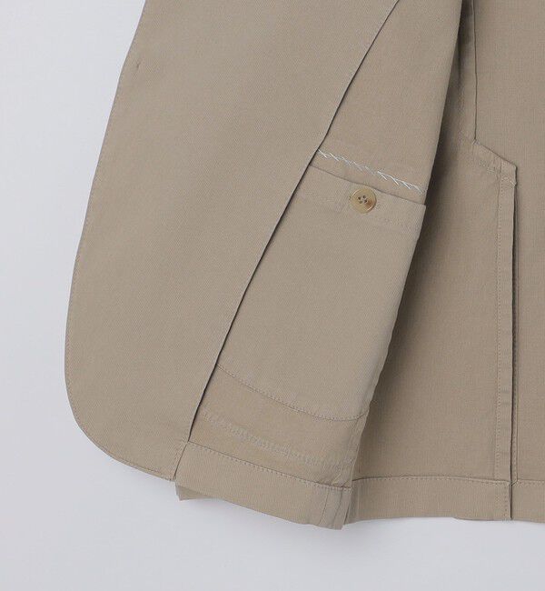 SHIPS「MARCEL LASSANCE:〈セットアップ対応〉G/DYED PIQUE JACKET」|テーラードジャケット|