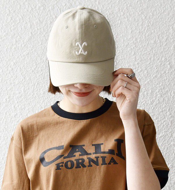 SHIPS any「【SHIPS any別注】VARZAR: 3D ロゴ ボール キャップ」|キャップ・キャスケット|