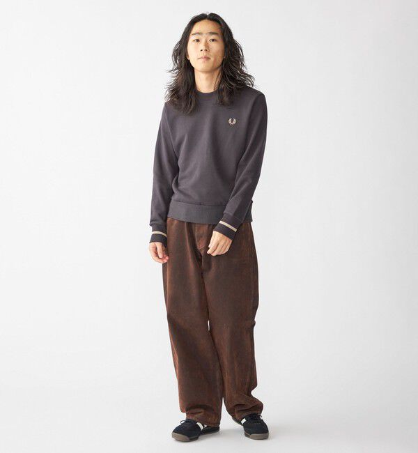 SHIPS「【SHIPS別注】FRED PERRY: シングル ティップ スウェットシャツ」|スウェット・ジャージ|