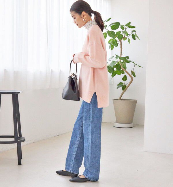 SHIPS for women「〈手洗い可能〉ウール カシミヤ Vネック プルオーバー」|ニット・セーター|