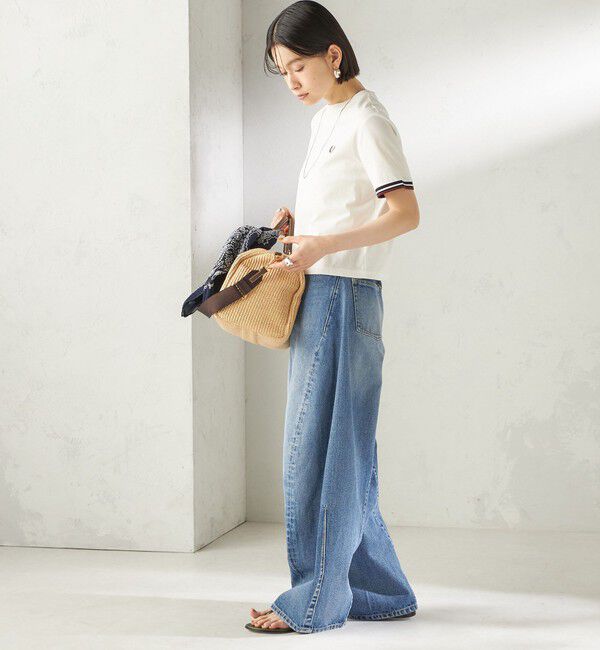 SHIPS for women「FRED PERRY:G2162 TIPPED T SHIRT」|Tシャツ・カットソー|