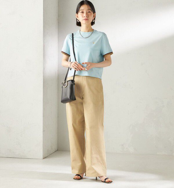 SHIPS for women「FRED PERRY:G2162 TIPPED T SHIRT」|Tシャツ・カットソー|