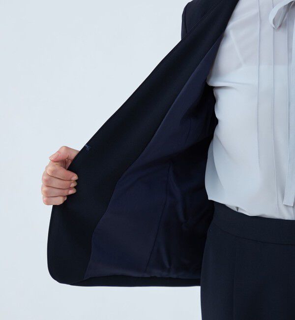 Ballsey「ドライダブルクロス ノーカラージャケット」|ノーカラージャケット|