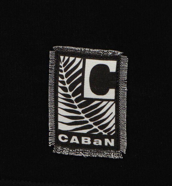 CABaN「CABaN ドライスビンコットン ELEPHANTエンブロイダリー Tシャツ」|Tシャツ・カットソー|