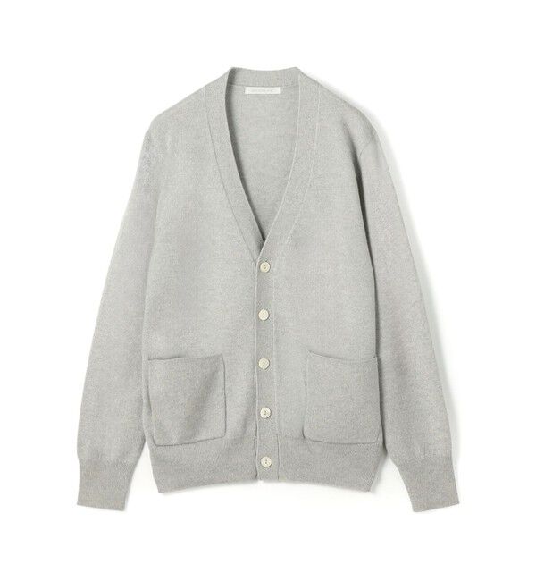 GALERIE VIE「スコットランドカシミヤ Vネックカーディガン」|カーディガン|81 シルバー