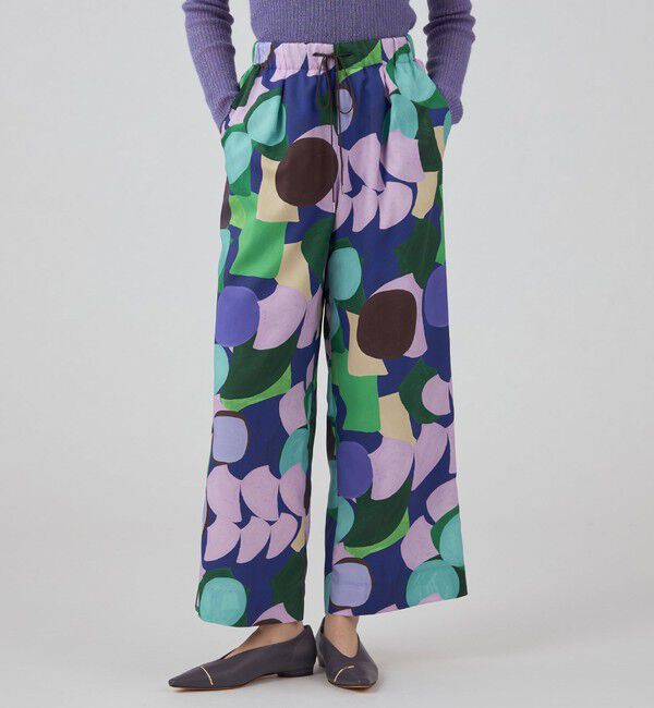 Ballsey「ブロッキープリント タックイージーパンツ」|その他|