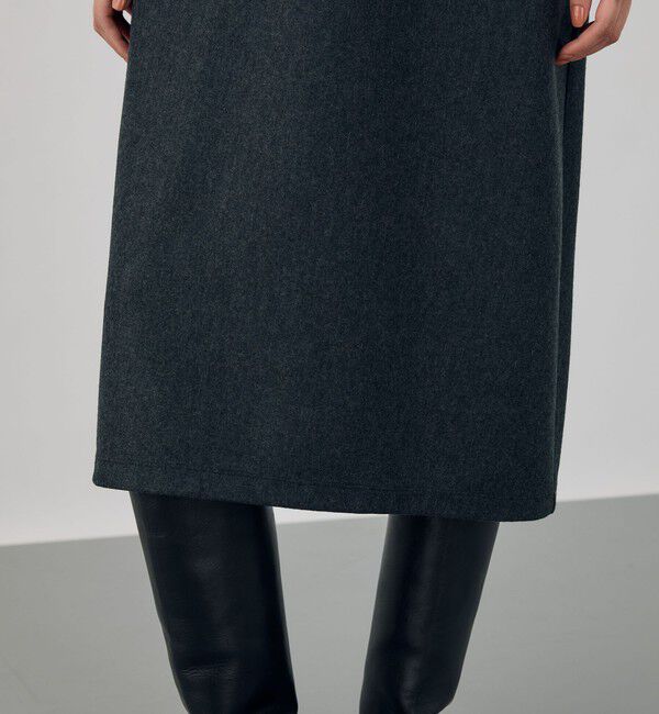 DES PRES「ニットコンビネーション ハイネックワンピース」|ワンピース|