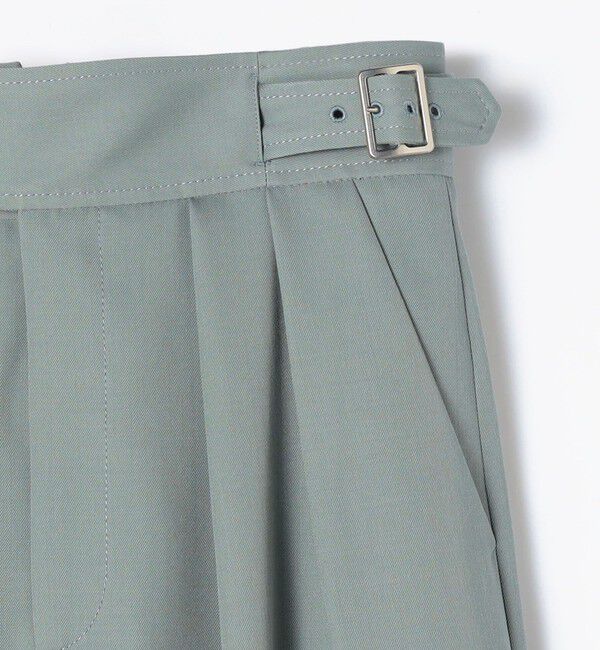 CABaN「ウールギャバジン グルカスカート」|スカート|