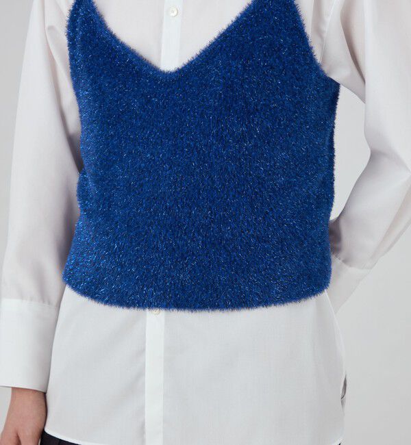 MACPHEE「ルレックスシェニール キャミソール」|キャミソール|