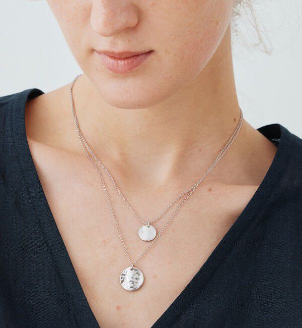 TOMORROWLAND GOODS「NINA&JULES Double シルバープレートネックレス」|ネックレス|