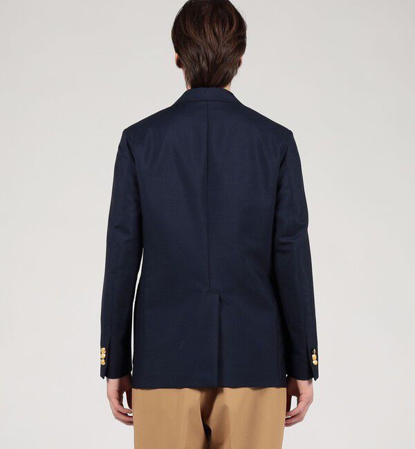 TOMORROWLAND MENS「ウールモヘアヤ シングルブレステッド 3Bジャケット」|テーラードジャケット|