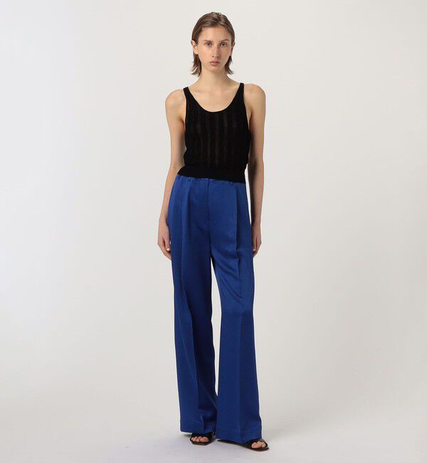 DES PRES「コットンストレッチ　エアリーニットタンクトップ」|ニット・セーター|