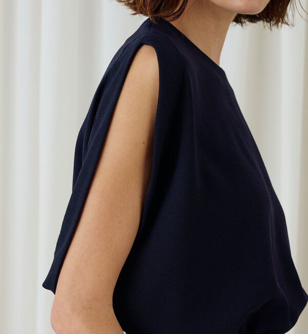 DES PRES「ジャージーライクジョーゼット オールインワン」|オールインワン|