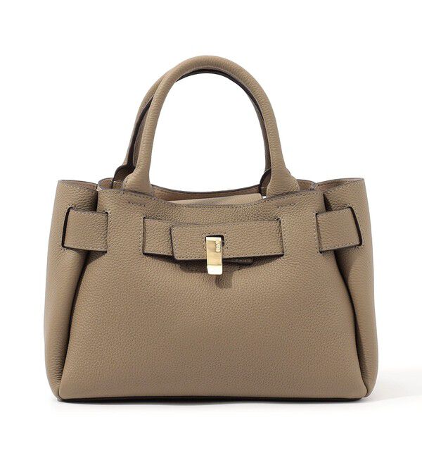 TOMORROWLAND GOODS「PUNTI.MIRROR-ハンドバッグ」|ハンドバッグ|15 グレー