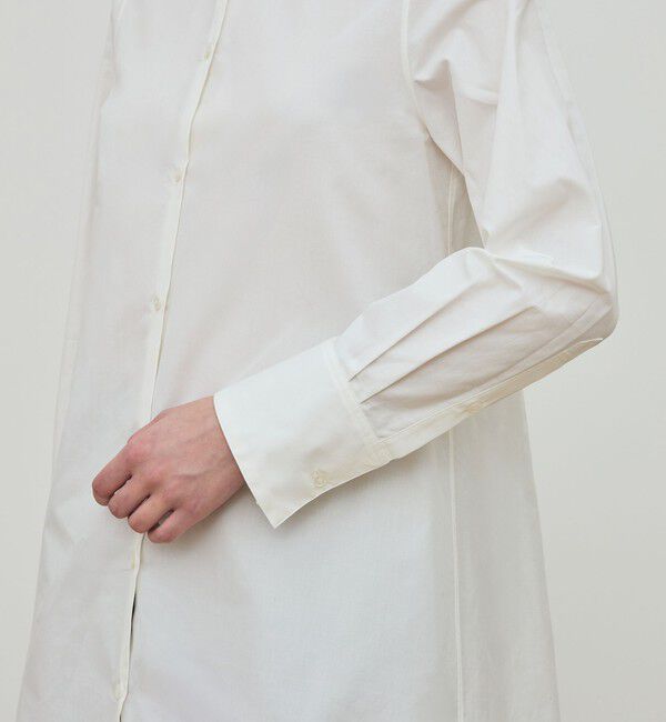 DES PRES「スビンコットンツイル チュニックシャツ」|シャツ・ブラウス|